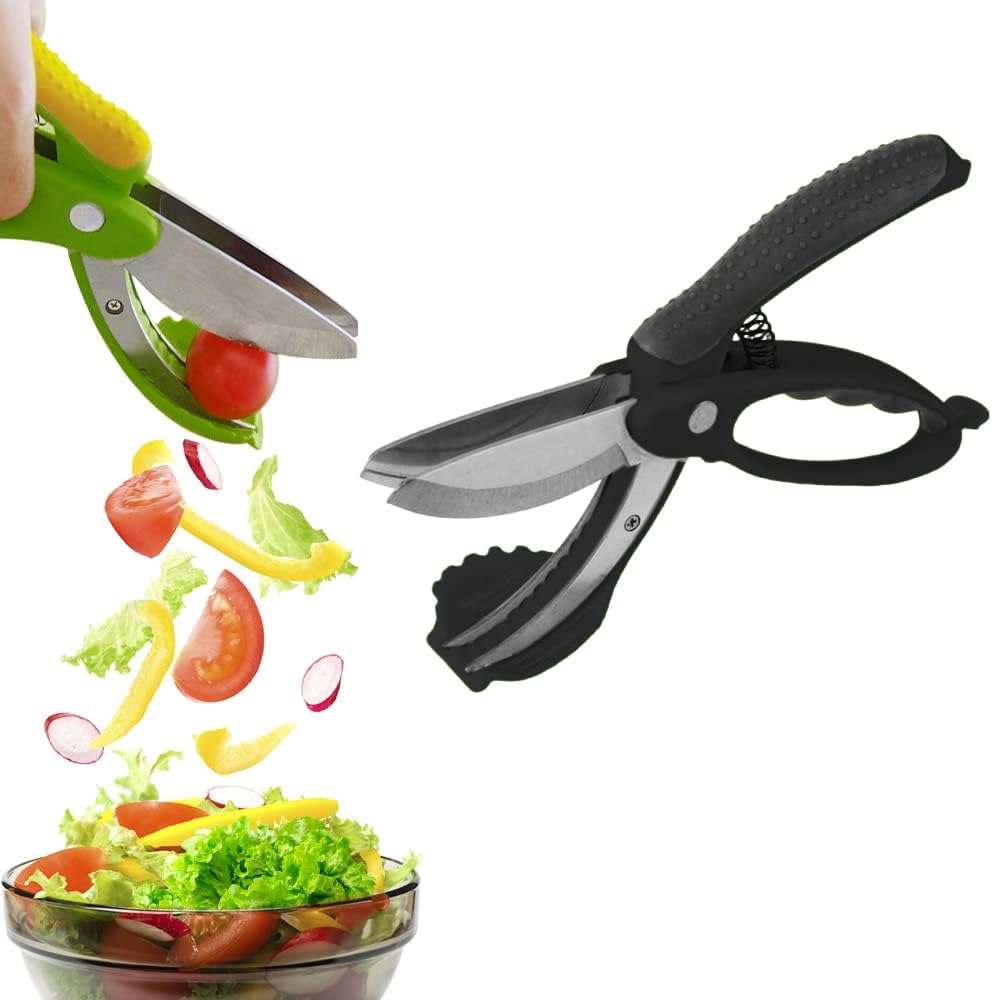 Salad Scissors for Chopped Salad, Salad Cutter Chopped