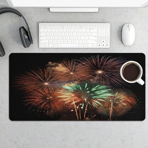 Protector de escritorio Splendid Fireworks 30x60 cm goma miniatura 5