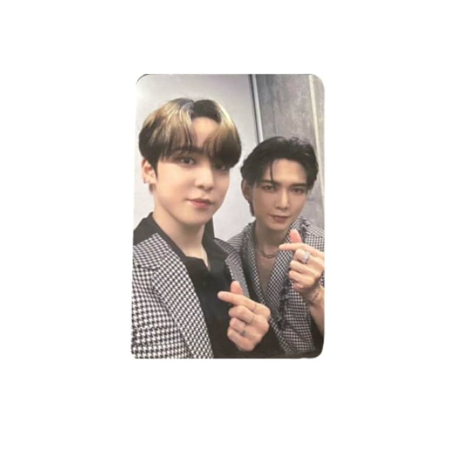 Amazon.co.jp: ATEEZ wonderwall ユノ ヨサン ユニット トレカ