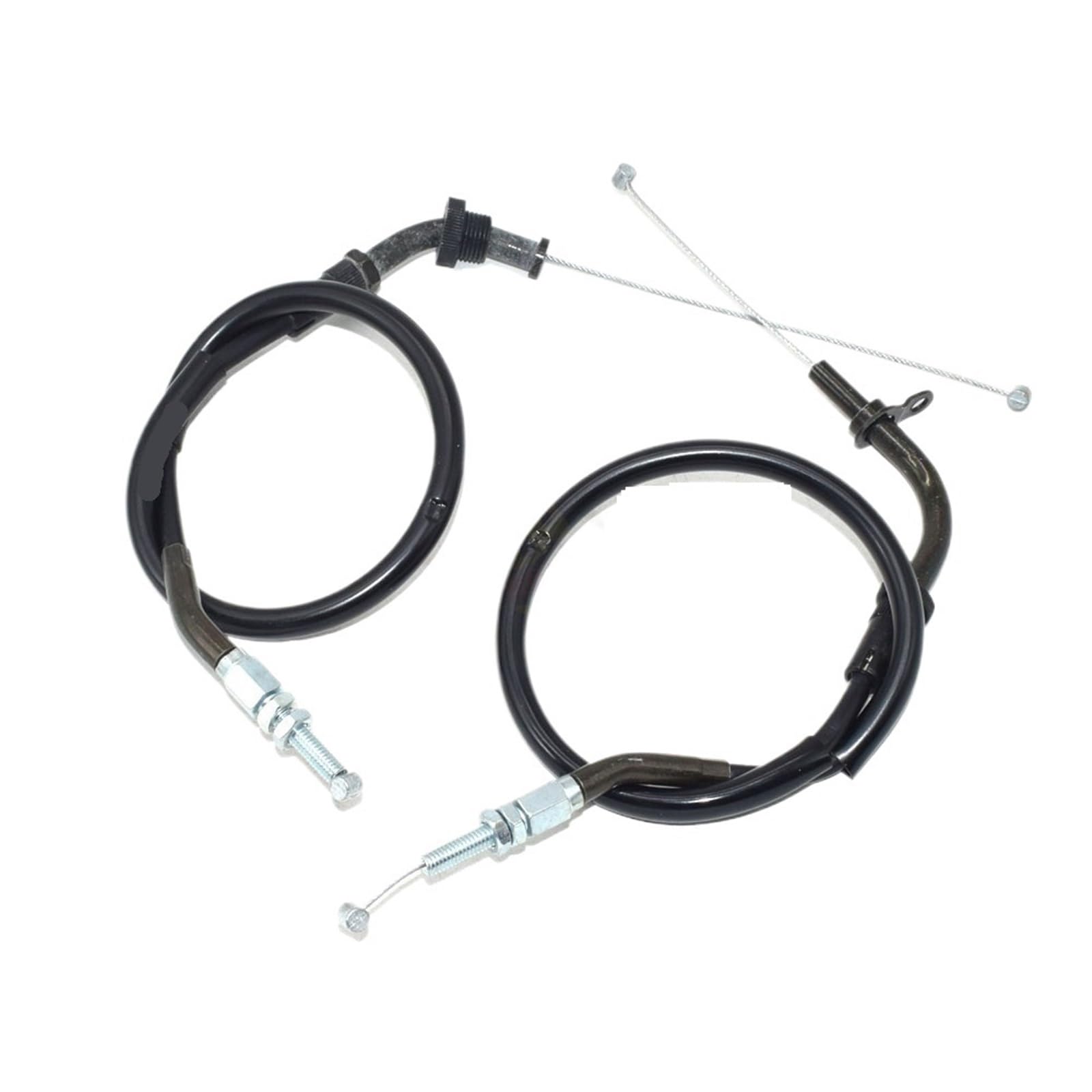 Brake Cable Fit for Suzuki SV650 1999-2002 2000 2001 SV 650 99-02 Motorcycle Accelerator Push/Pull Throttle Cable Wire Lines Throttle Wire