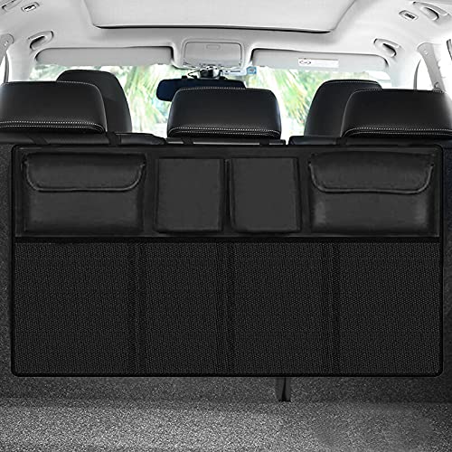 Kolodogo Car Trunk Organizer, Backseat Hanging Organizer With 8 Large Storage Bag Super Capacity, Waterproof Trunk Storage Bag For Suv Car, Black #TOP6