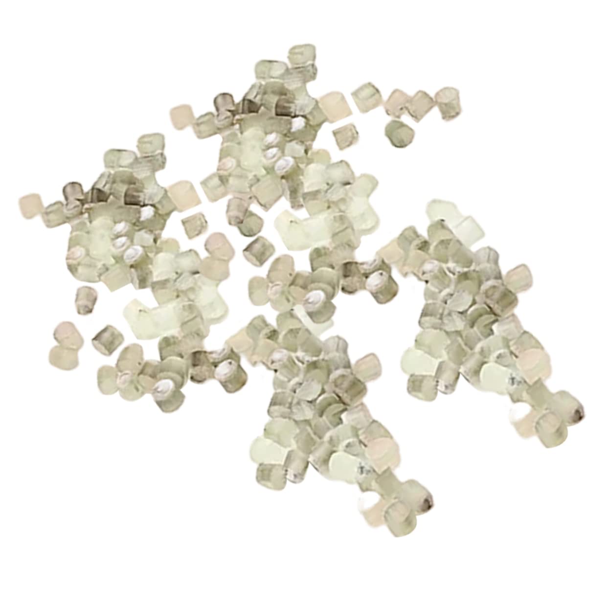 Yardwe 100pcs Luminous Guitar Side Dot Markers Position Dots for Electric Guitar Bass Lightweight Easy to Install for Fretboard Decoration Replacement