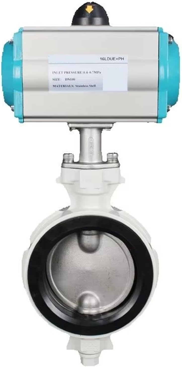 Double-acting pneumatic butterfly valve flange-to-clamp type open-close double acting piston switch(DN300)