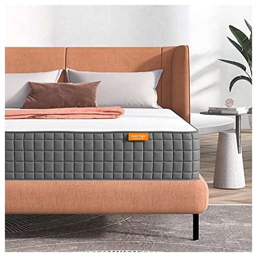 Sweetnight Queen Mattress, Breeze 10 Inch Queen Size Mattress, Infused Gel Memory Foam Mattresses for Cool Sleep, Supportive & Pressure Relief, Medium Firm