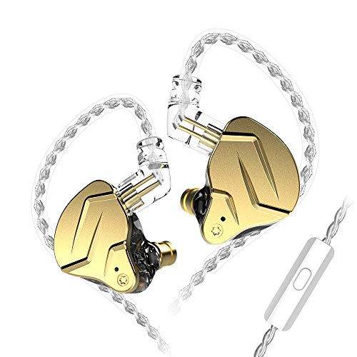 KZ ZSN Pro X Metal Headphones Tecnologia Hebride 1BA + 1DD Fones