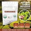 True Vine Insulin Plant Tea (USDA Organic) Herbal Organic Tea Bags for Blood Sugar Support, Digestive Wellness & Metabolic Balance 100% Natural, Caffeine-Free, No Additives 31 Sachets (4g Each)