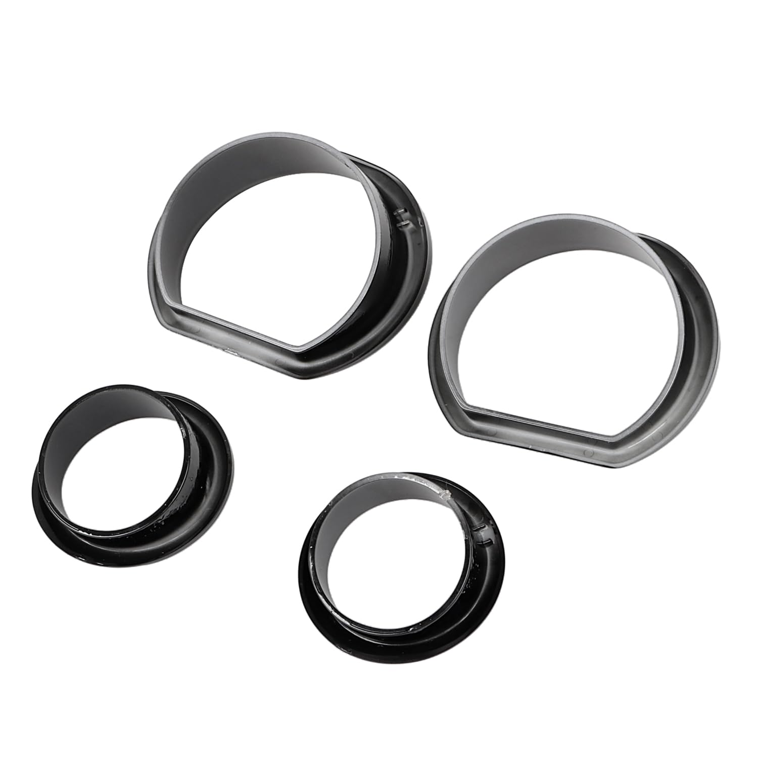 Manometerblende Zierring-Kit Harley Electra Glide Street Glide Ultra Limited Tri Glide 2014-2023