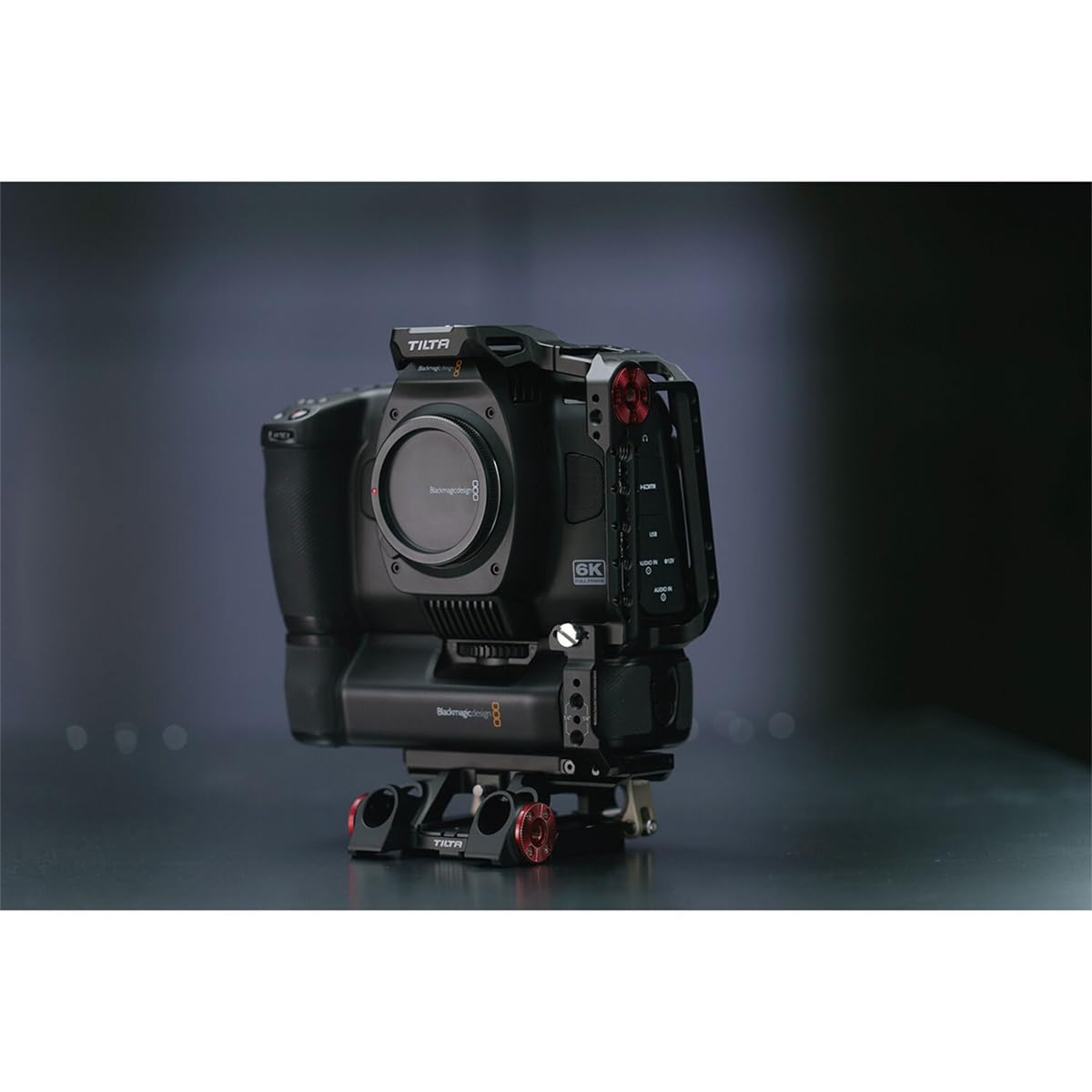 TILTA BMCC6Kカメラケージ (TA-T64-FCC-B) TILTA Full Camera Cage for BMCC 6K | Multiple 1/4”-20