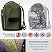 OutdoorMaster 50L Ski Boot Bag LYNX - Ski and Snowboard Boots Travel Backpack with Helmet Compartment | Waterproof Exterior & Bottom - for Men, Women and Youth - Green