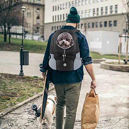 Dog Backpack, Puppy Backpack, Pet Carrier Backpack Small Dog Backpack Carrier Pet Travel Carrier Dog Front Carrier with… - Image 7