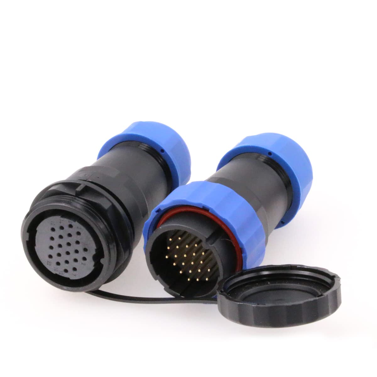 Eonvic SD28 28mm Waterproof Aviation Connector IP68 5A 250V 22Pin Docking Plug Socket Industrial Circular Connector Mating Plugs - Image 3