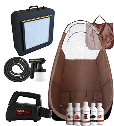 Maximist Lite Plus Deluxe Tanning Kit - Inc. Lite plus, extractor fan, Pop-up