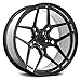 Rohana Wheels - RFX11, Wheel Diameter: 20 Size: 20x11 ET50 71.5 Offset: ET50 Bore: 71.5 Bolt Pattern: 5x130 Gloss Black (Deep) (RFX1120115130GB50)