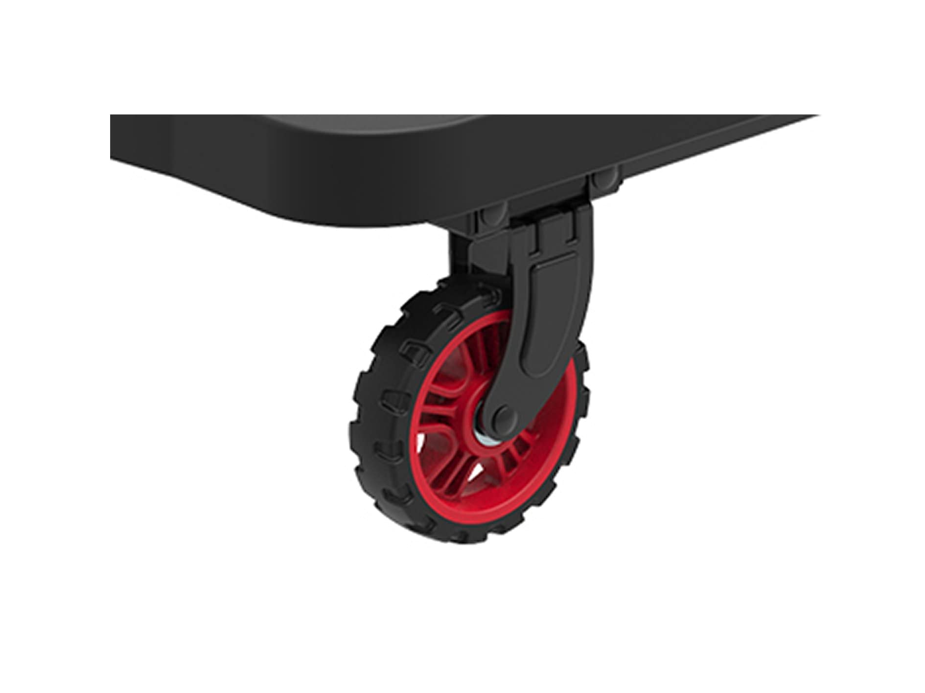 Pavo 8055890 Alu-PP Plattformwagen einklappbar schwarz/aluminum