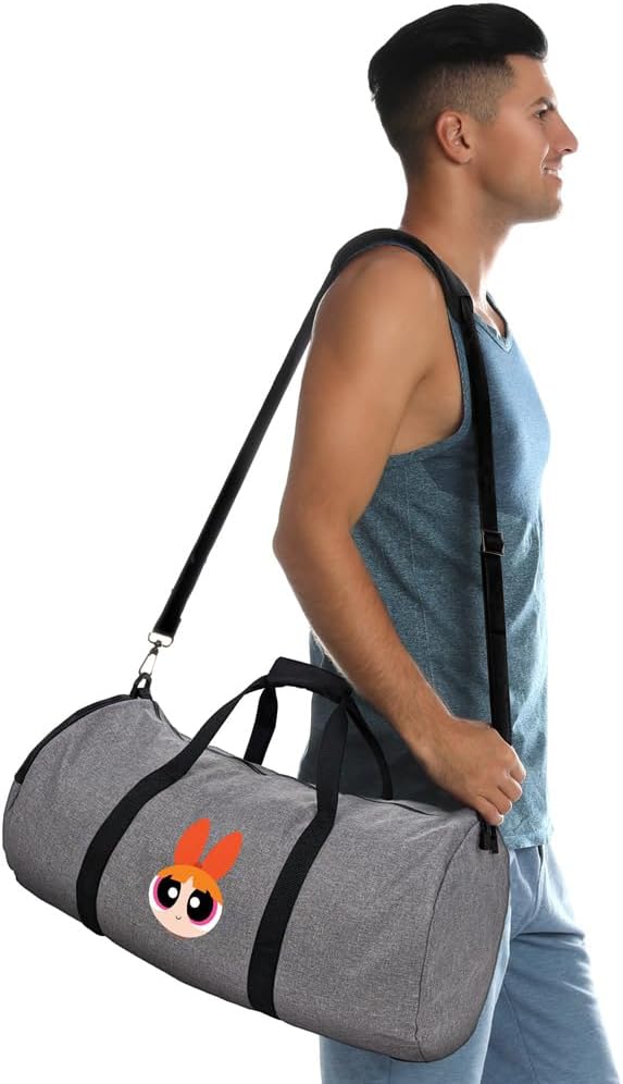 The Powerpuff Girls Blossom Head Lightweight Duffel Bag for Sports and Gym Packable for Travel