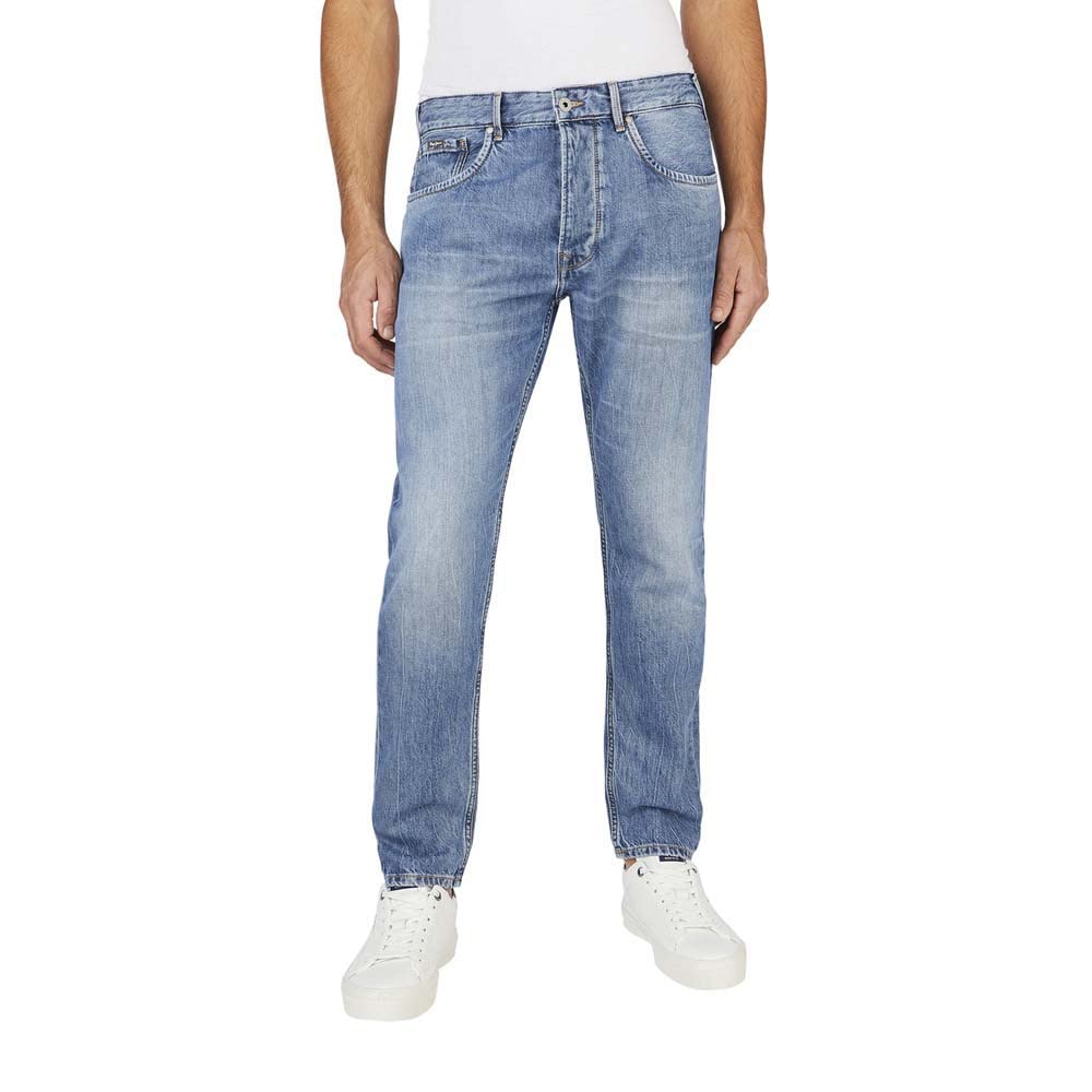Pepe Jeans Men's Callen Jeans, Blue (Denim-mi4), 30W / 34L