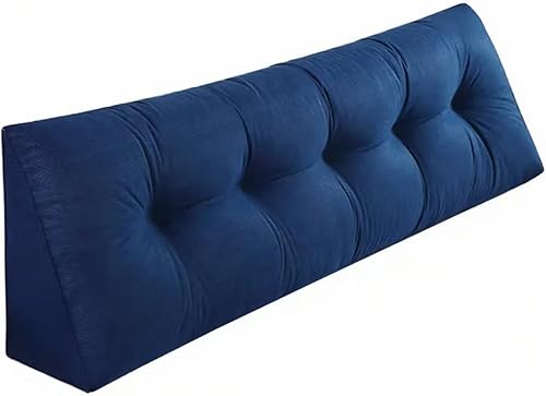 Miniatura 10 de Almohada de cuña triangular Queen para hueco del cabecero, almohadas triangulares de lectura para sentarse en la cama, almohada de cuña
