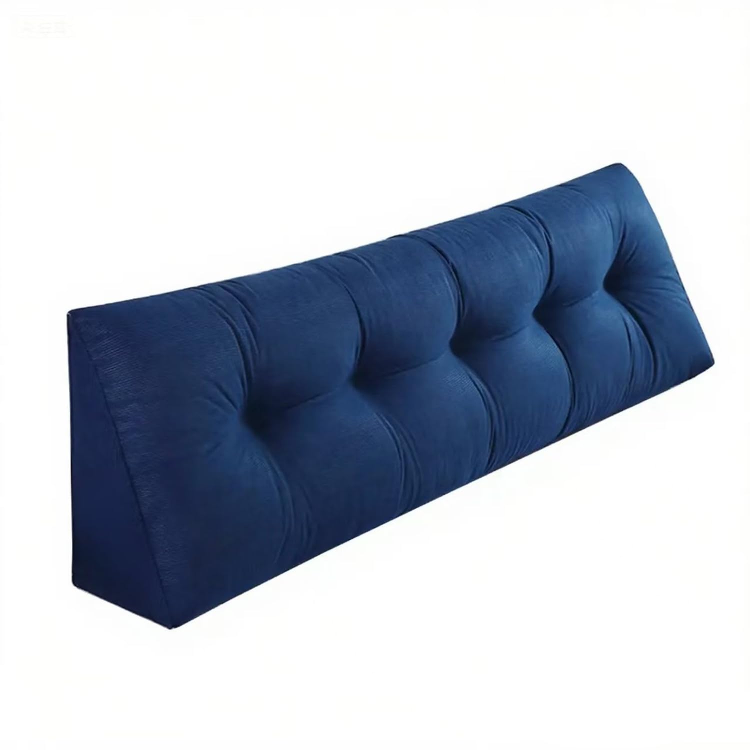 Photo 1 of ***STOCK PHOTO FOR REFERENCE ONLY***
Twin XL Triangle Bed Wedge Pillow for headboard Gap Triangular Reading Pillows for Sitting in Bed Adult Wedge headboard Pillow for College Dorm, Blue