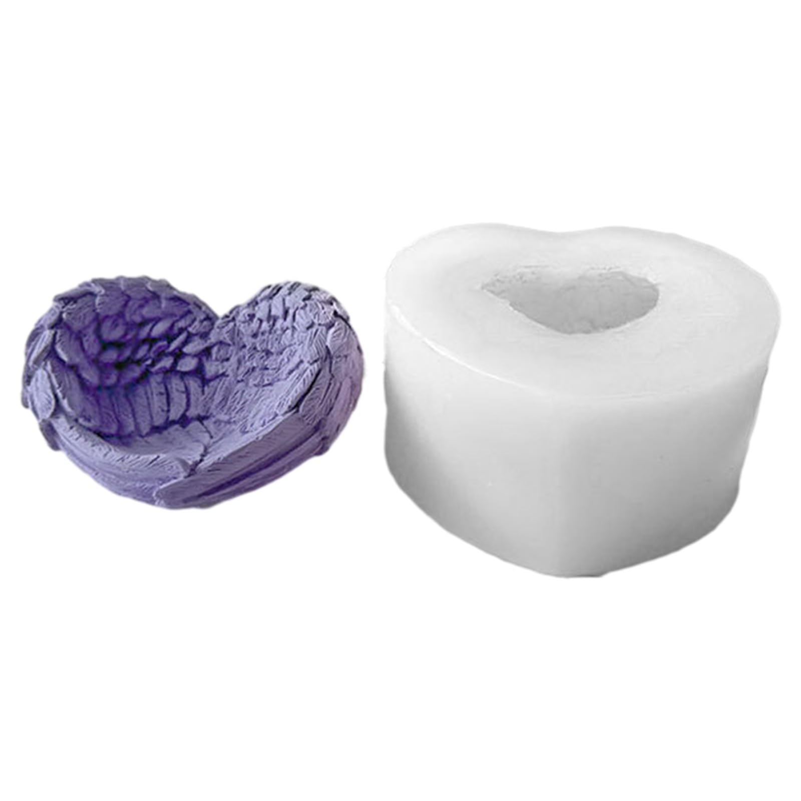 Moule en silicone cœur pour créer vos décorations de table poétiques