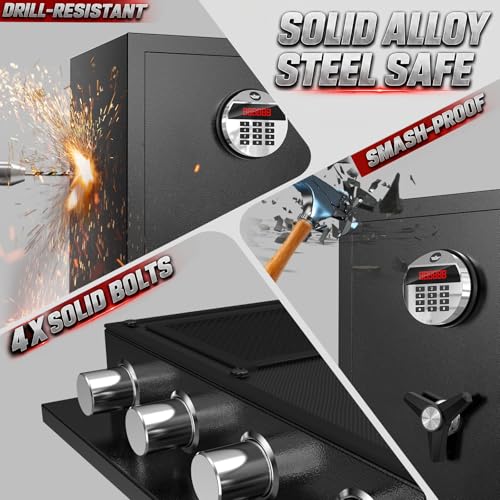 Kavey Safe Box interior storage space