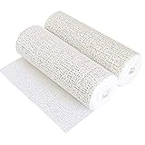 6 inches x 9 feet 2 Rolls Plaster Cloth Gauze for Hobby Scenery Crafts Molds Mask Art Belly Casting...