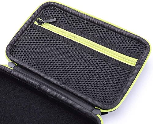 Image of M.G.R.J Portable Carrying Case Cover for Philips Norelco OneBlade Electric Trimmer Shaver QP2520 /90,QP2520 /70, QP2520, QP2530, QP2620, QP2630 (Hard|EVA|Black)