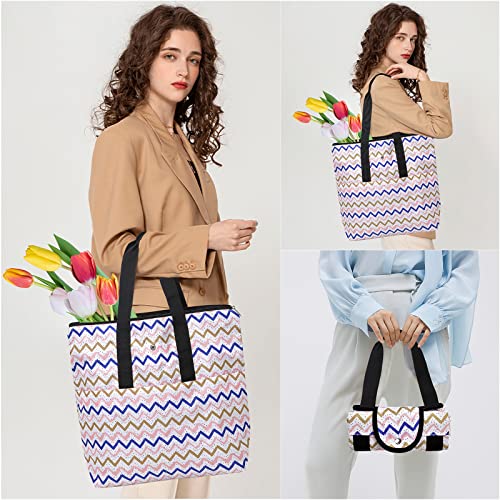 mygreen Foldable Work Tote Bags For Women Large Tote Travel Bag, Nurse Bag, Teacher Bag, Mom Bag3