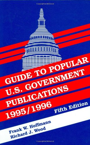 Buy Guide to Popular U.S. Government Publications, 19951996 — BookShops.in