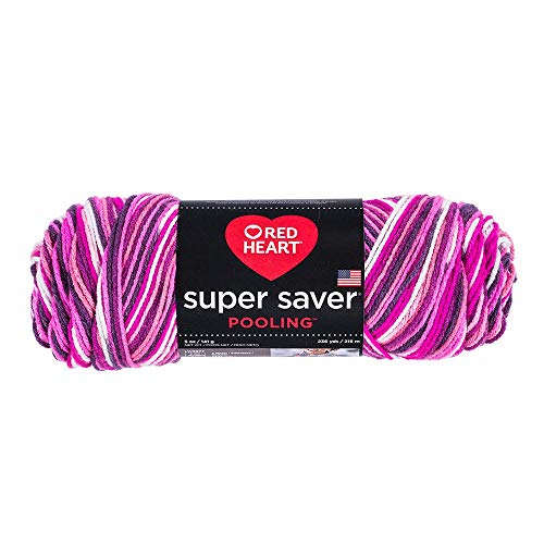 Image of Red Heart Super Saver Pooling Berry Pooling