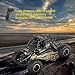 HEBXMF Remote Control car All Terrain RC Rock Crawler Truck High Speed Remote Control Climbing Car, 2.4Ghz Waterproof Off-Road Vehicle 4WD Electric Toy Racing carGifts for Boys