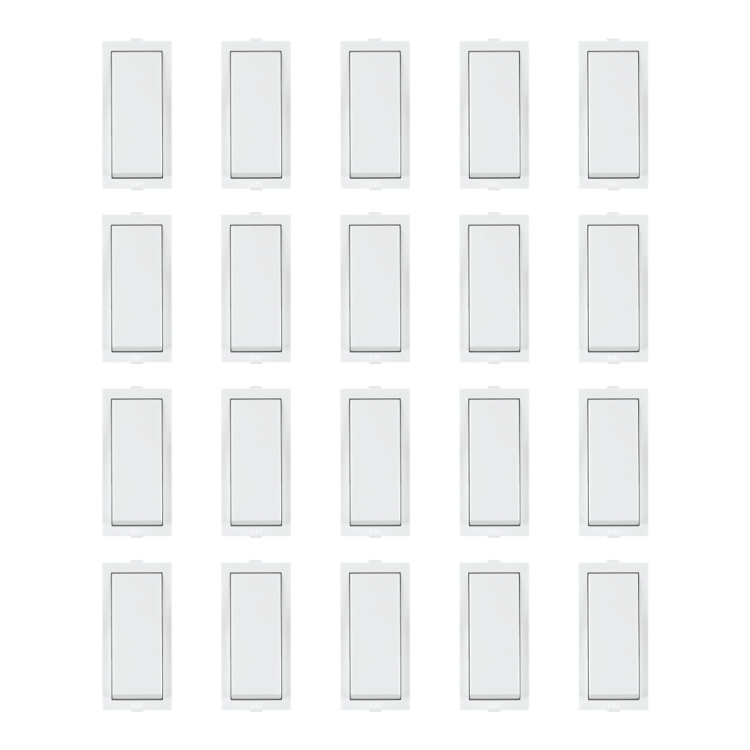 Anchor by Panasonic Roma Classic 10AX 1 Way Switch for Electric Board (White, 21011-20)-picture-17