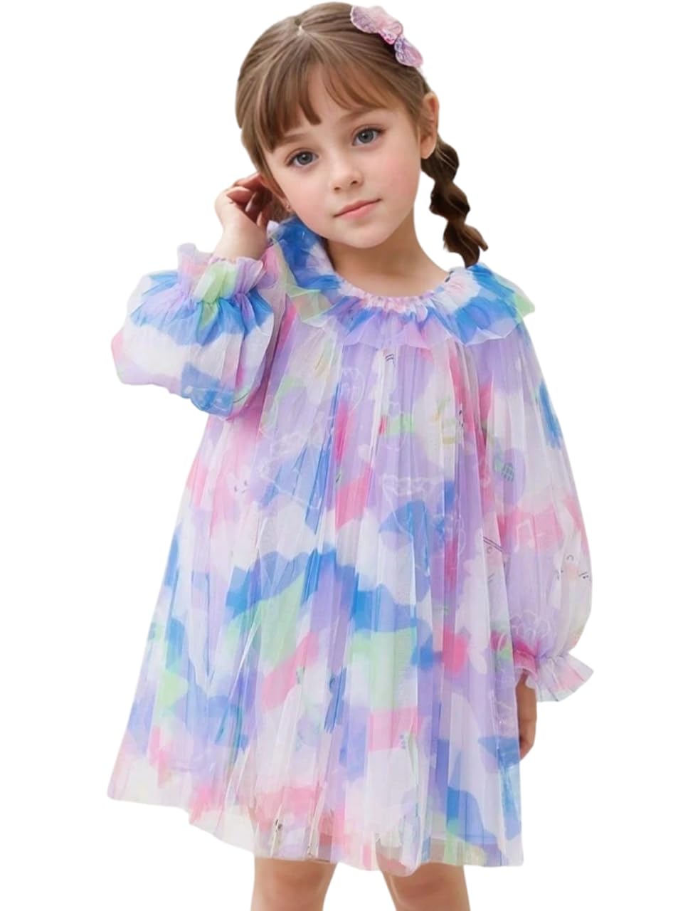 Tagas Vestito da bambina | Abito da bambina | Abito da principessa carino | Abito di compleanno per ragazze |