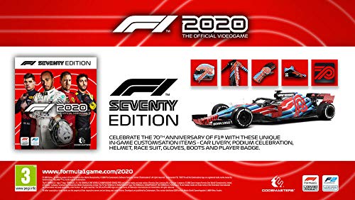 F1 2020 Formula 1 : Seventy Edition Ps4 - vue 4