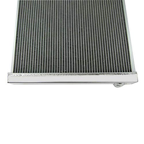 ALLOYWORKS 4 Row All Aluminum Radiator for 1973-1991 Chevy GMC C/K Series Pickup Trucks Blazer Jimmy Engine Cooling Parts
