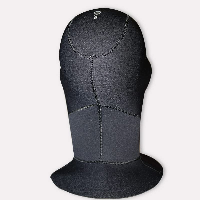 Legou Diving Head Cover Waterproof and Cold-Proof 3mm Warm Ear Protection Diving Cap Black 3mm XL