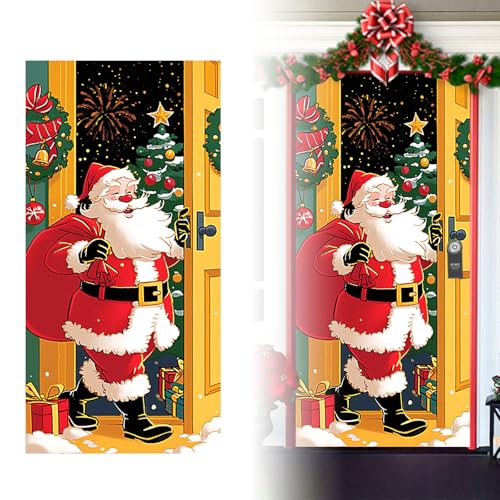 カスタムプリントのドアカーテン、布製吊り下げタペストリー、家庭用、部屋の間仕切り、プライバシースクリーン15