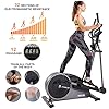 SNODE Elliptical Exercise Machine, Elliptical Training Machine with Free APP and Programmed Monitor, 32 Level Electromagnetic Resistance Eliptical Trainer with Heart Rate Alert&recovery, Body Fat , LCD Display