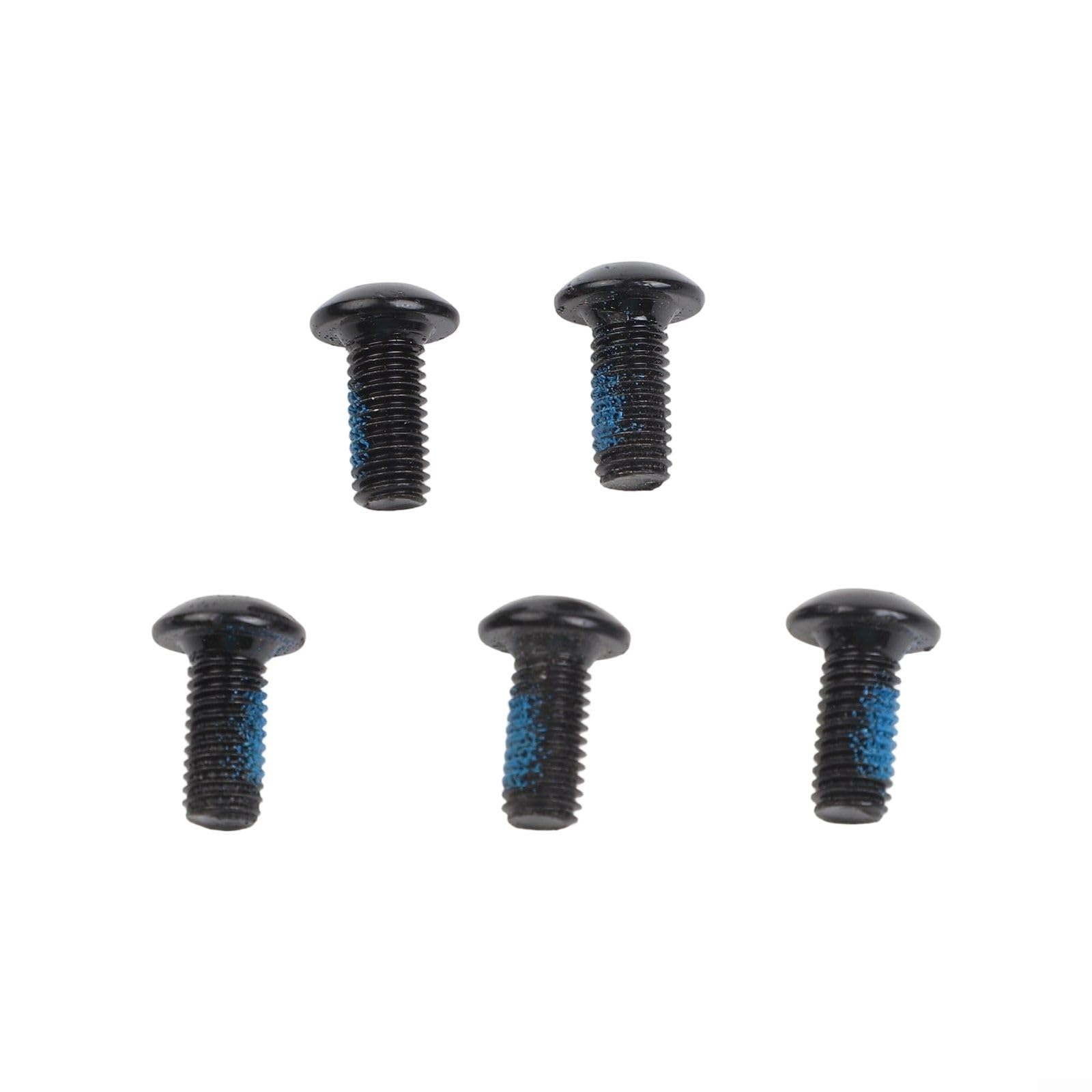 M5 5mm x 12mm Bicycle Brake Disc Bolts with Torx T25 Head Pack of 12 Steel Screws with Anti Loose Thread for Road Bikes (50pcs)