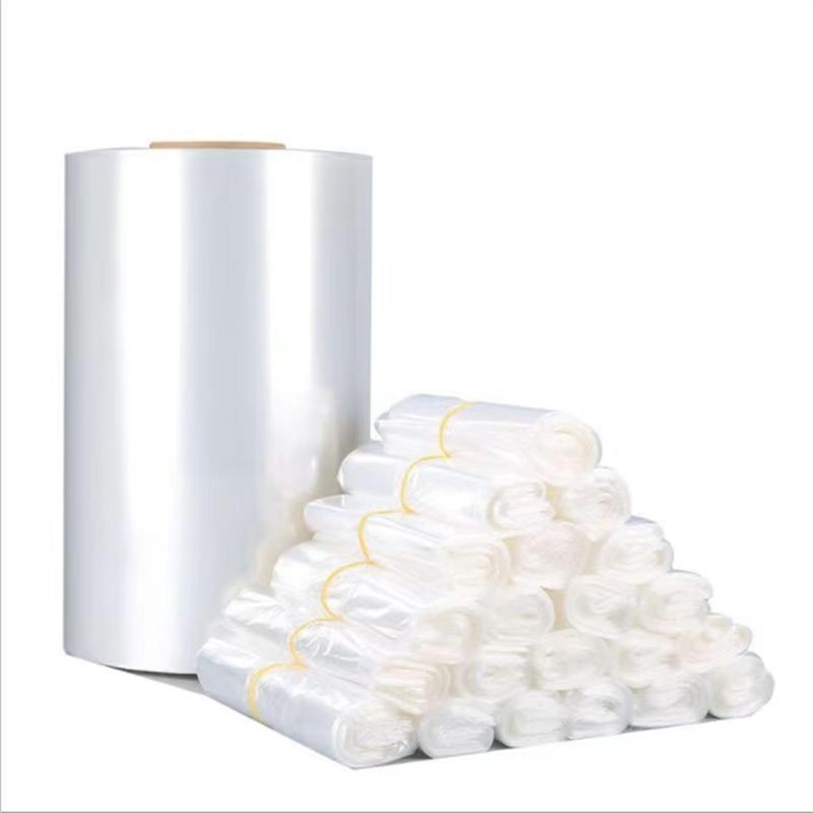 Film Thermorétractable De Forme Cylindrique Pof Film Rétractable En Polyoléfine 10M 30M 50M Pof Film D'emballage Rétractable Transparent Transparent Pof For Film De Boîte Mobile For L'emballage ( Colo