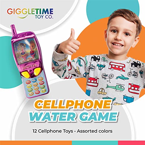 Cellphone Water Game (12) Pieces - Water Ring Toss Handheld Games for Kids, Water Games for Kids, 90s Games, Party Favor, Piñata Stuffer, Carnival Prize - 4 inches - Image 4