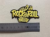 ECUSSON PATCHES AUFNAHER TOPPA - DISQUE ROCK N ROLL - THERMOCOLLANT