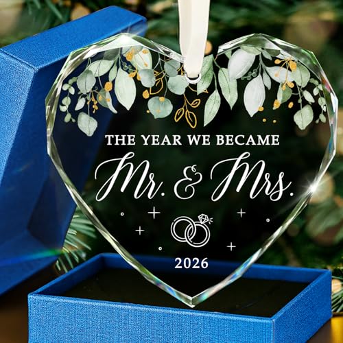 HEXMOZ Wedding Gifts for Couples 2026 - Mr and Mrs Gifts -...