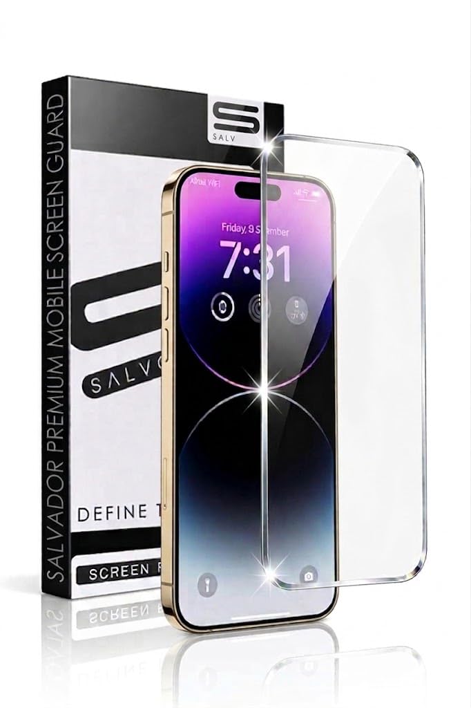 Borderless Tempered Glass for iPhone 15 Pro | HD Clear Screen Protector | Full Coverage, 9H Hardness, Bubble Free, Case Friendly-picture-28