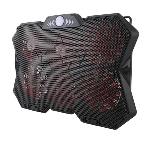 Base refrigerante para laptop Pssopp con ventiladores RGB miniatura 2