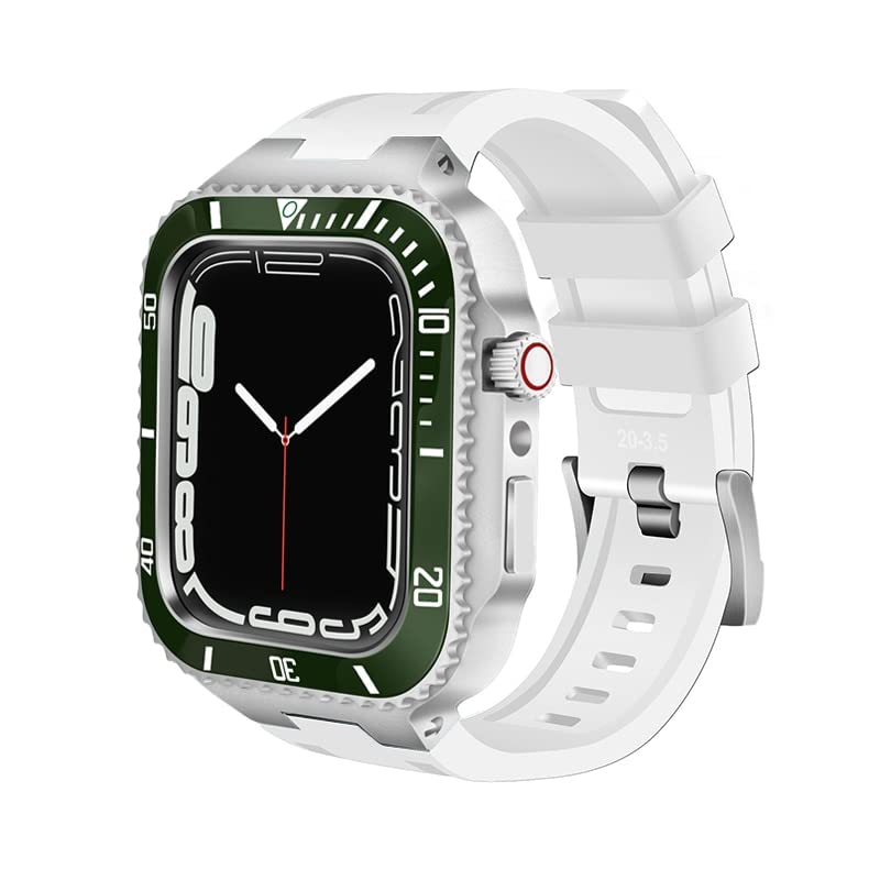 Mod 44 mm Apple Watch coque métal et bracelet pour le sport et bureau