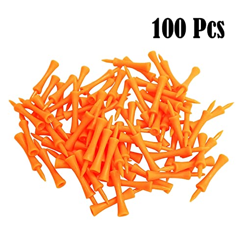 WTpin-100-Piezas-Tees-de-Golf-Plastico-tee-Golf-Tees-de-Golf-Plastico-70mm-para-Accesorios-Profesionales-de-Campo-de-Practica-de-Golf