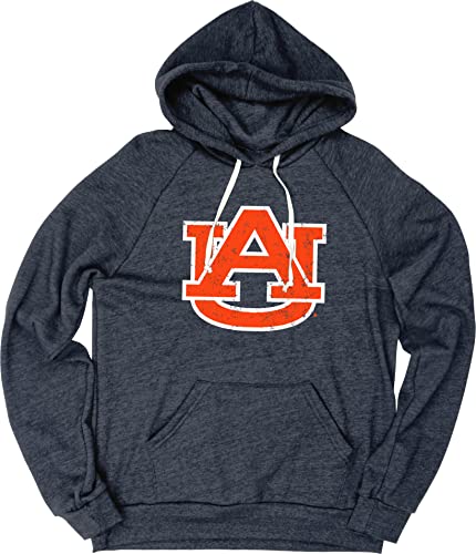 Sweat à capuche NCAA Blue 84 coupe vintage iconique et confortable en maille tri-blend bleu