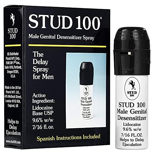 STUD 100 DESENSITIZING SPRAY FOR MEN HELP TO DELAY EJACULATION