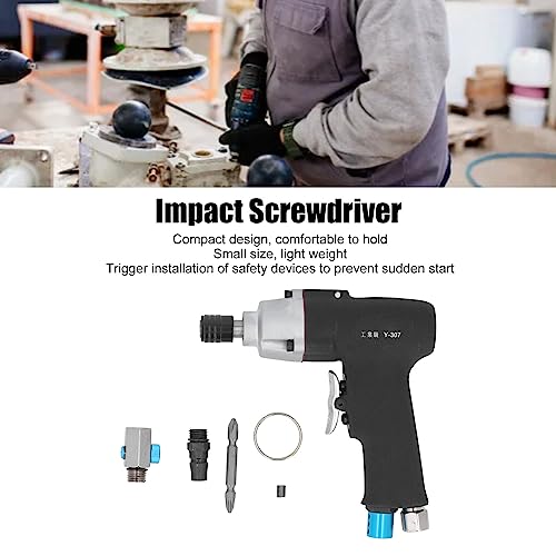 Ywbl-Wh YWBL-WHOFW1NGD3UC Pneumatic Screwdriver 1/4In Industrial Air Screw Driver Impact Wrench Tool Straight Hand Reversible Screw Driver thumb #2