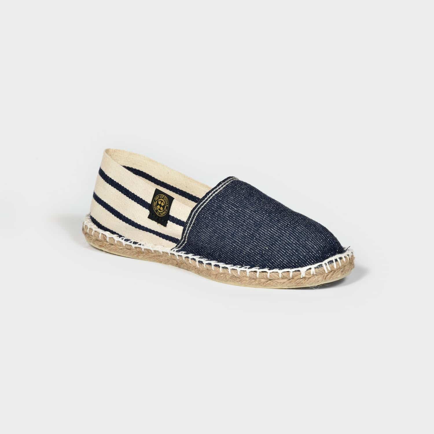 ART OF SOULE - Espadrille Mariniere Hip 6 - Denim - Unisex